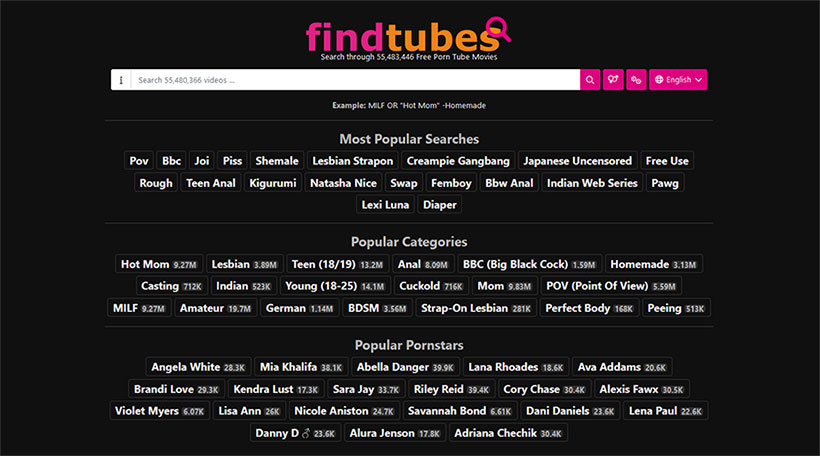 FindTubes Porn-Search-Engine